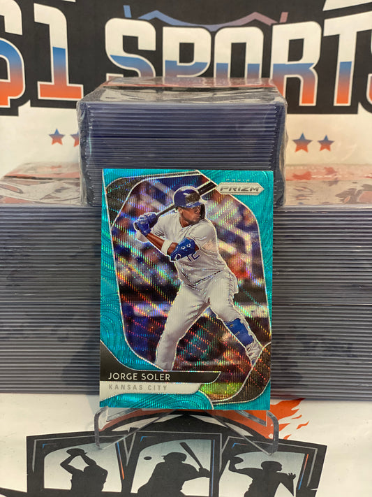 2020 Panini Prizm (Teal Wave Prizm) Jorge Soler #8