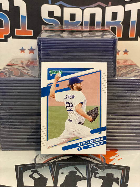 2021 Donruss Clayton Kershaw #105