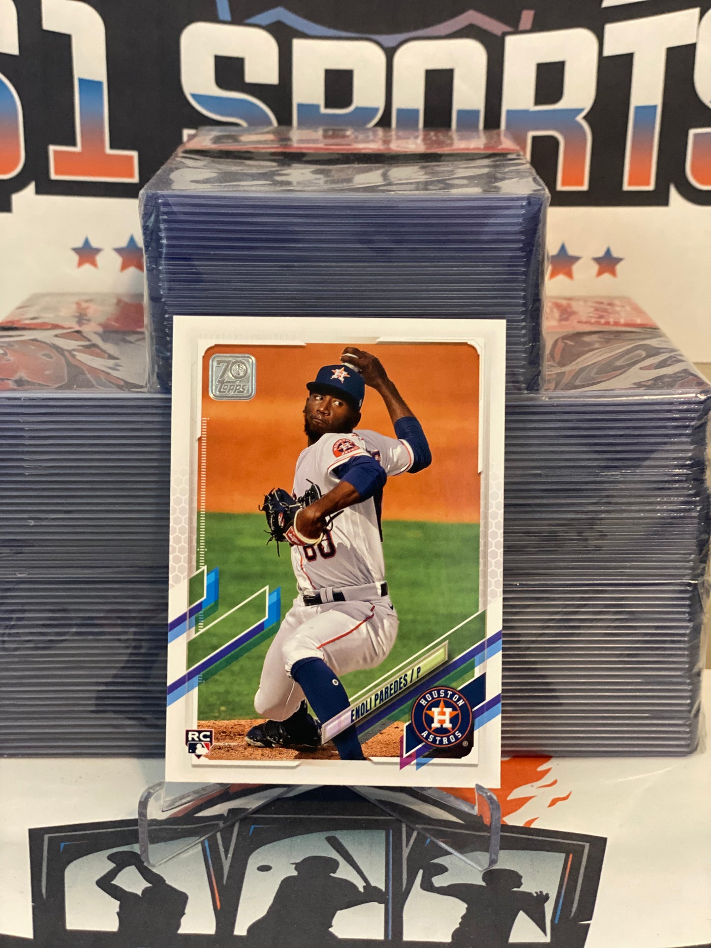2021 Topps Enoli Paredes Rookie #569