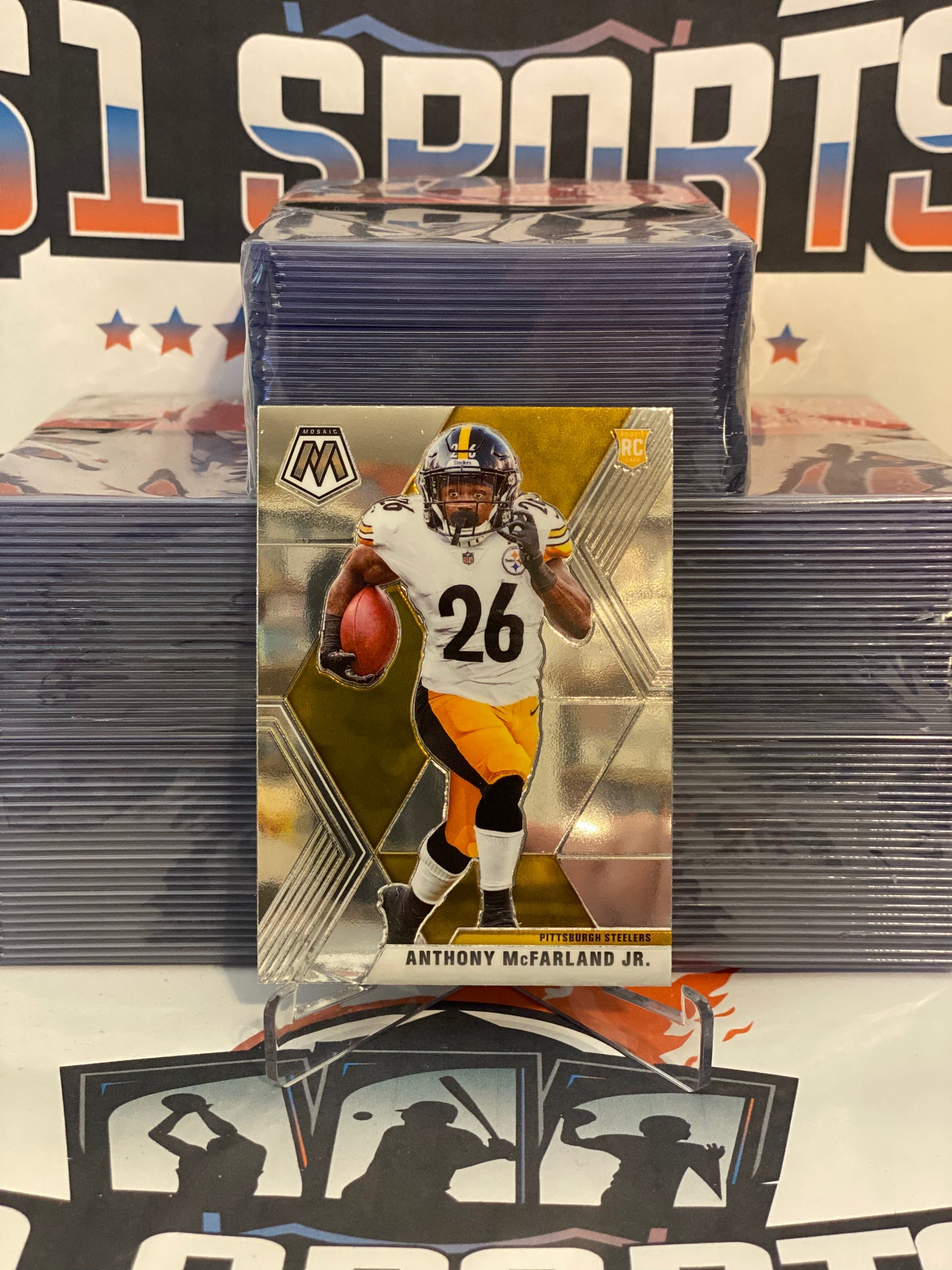 2020 Panini Mosaic Anthony McFarland Rookie #237