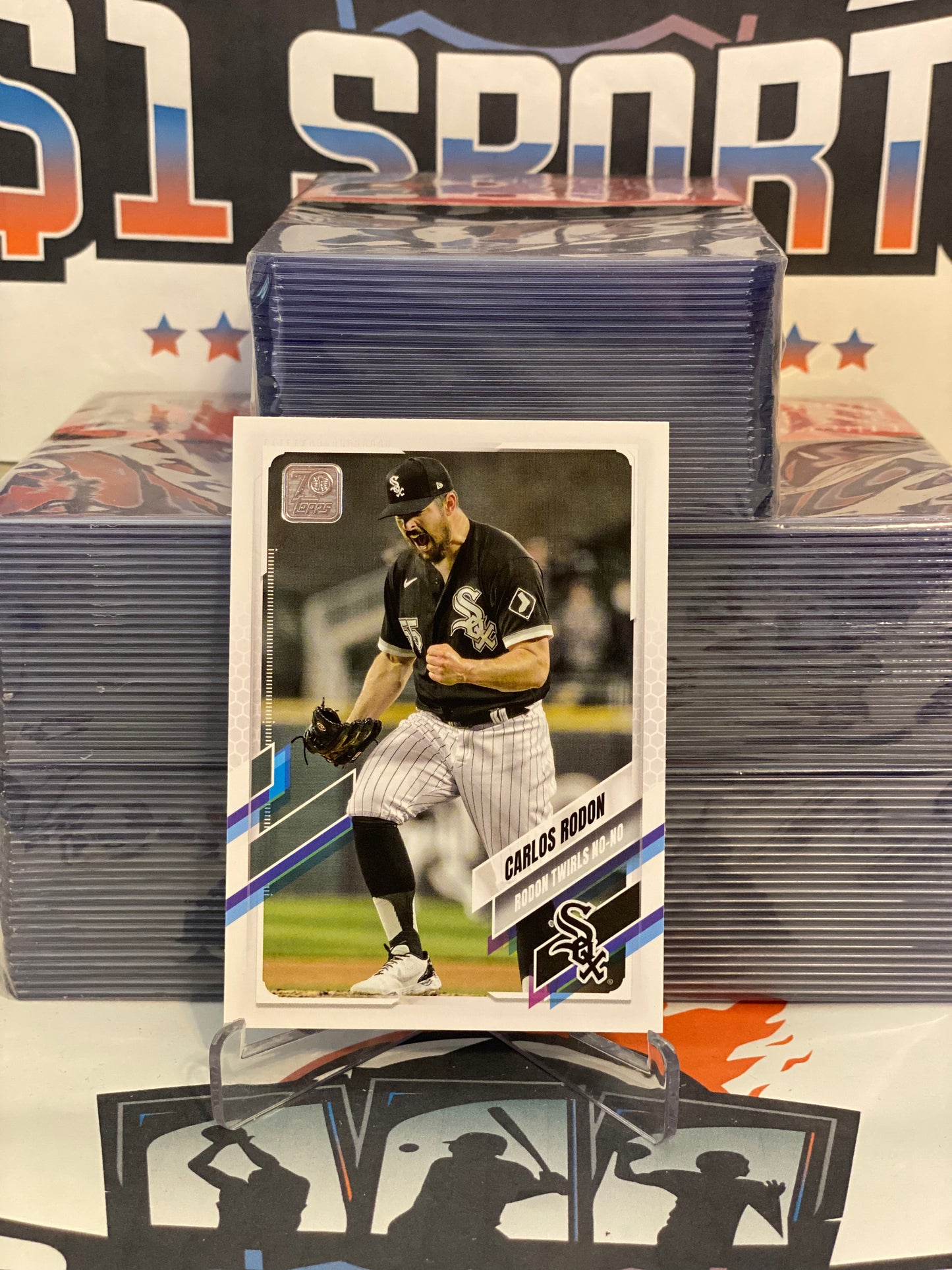 2021 Topps Update (No-Hitter) Carlos Rodon #US288