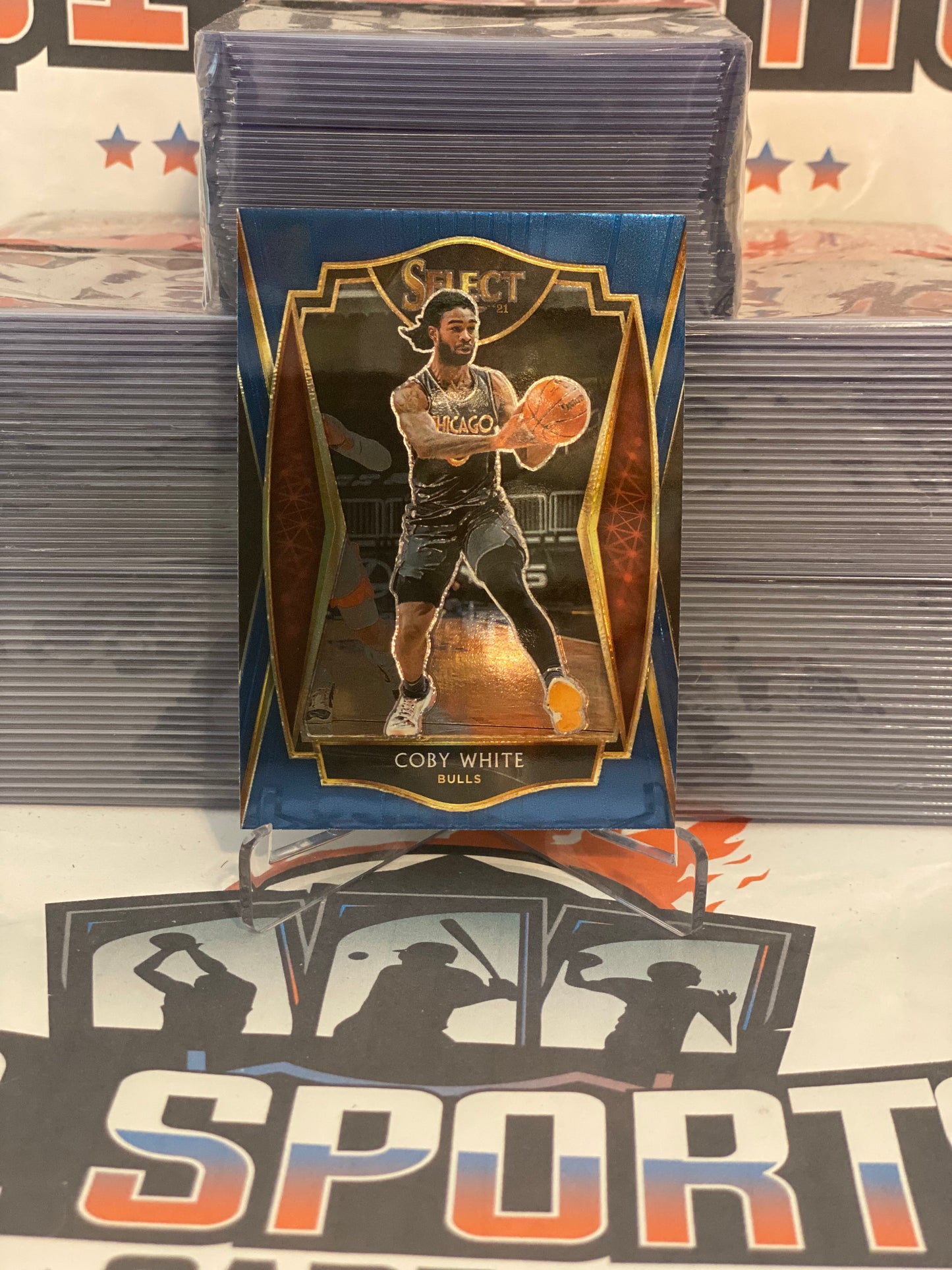 2020 Panini Select (Premier Level) Coby White #103