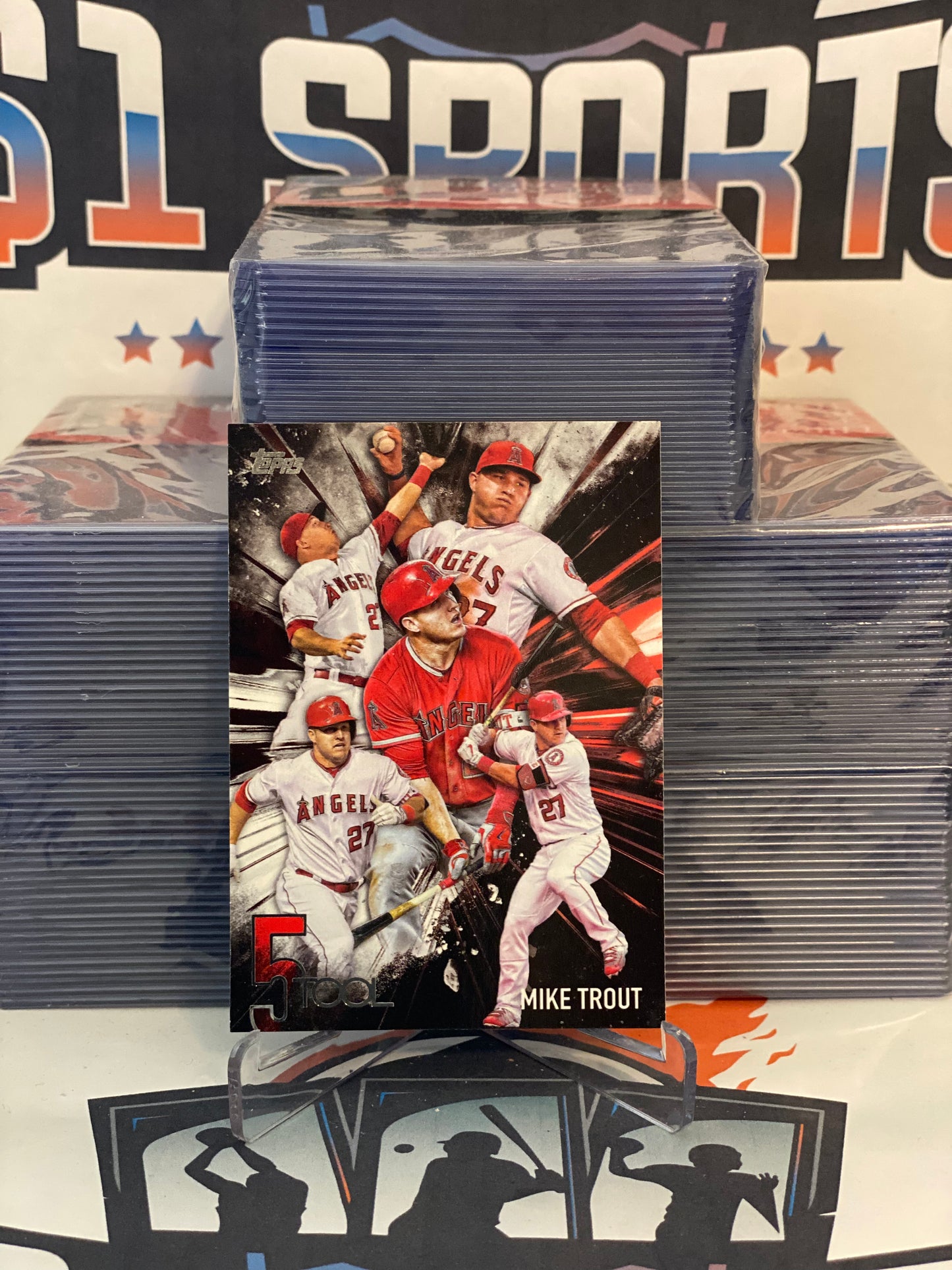 2017 Topps (5-Tool) Mike Trout #5T-1
