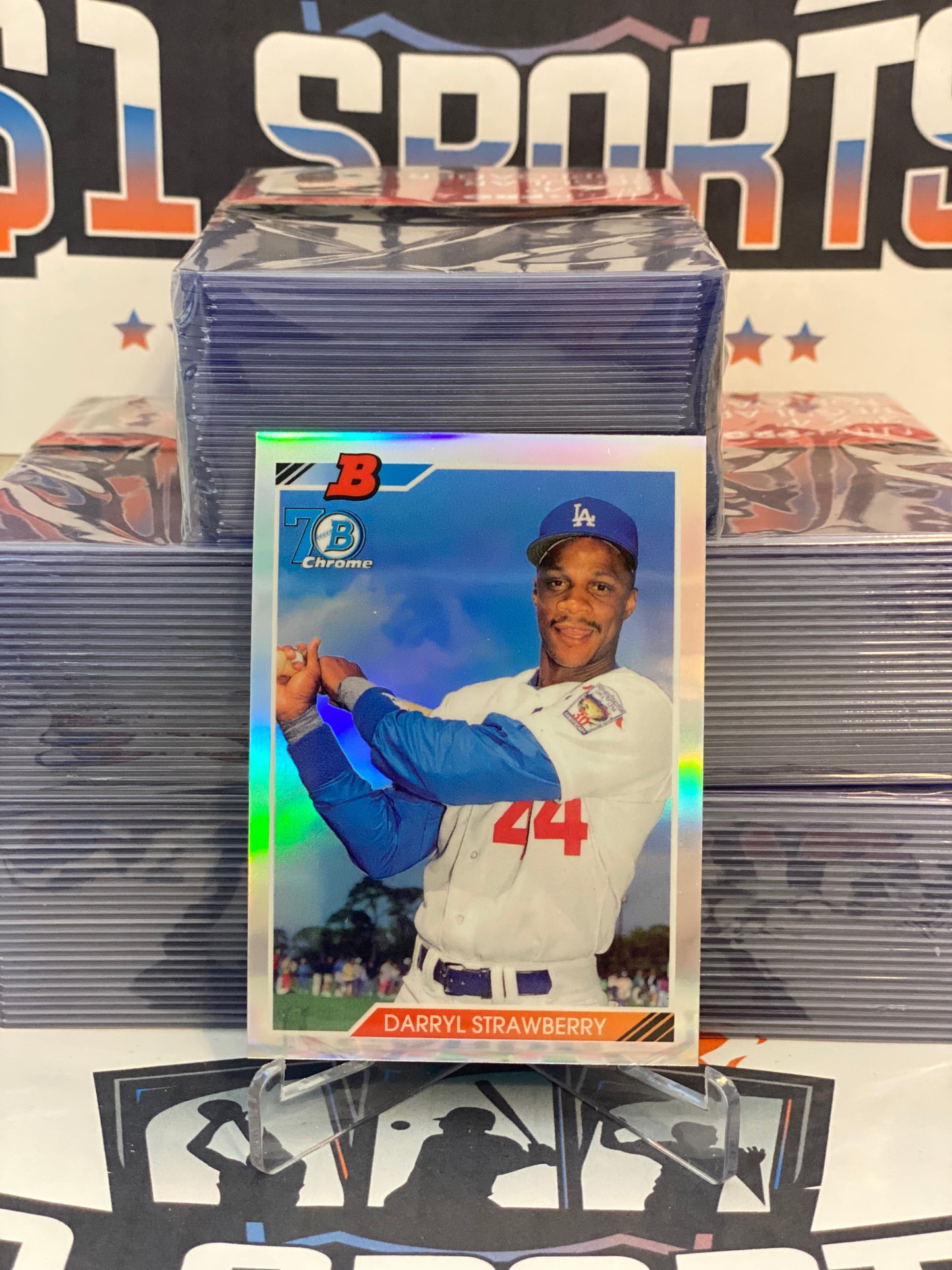 2017 Bowman Chrome (1992 Topps Redux) Darryl Strawberry #92B-DS