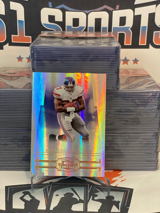 2007 Donruss Playoff (Silver, Threads 157/250) Brandon Jacobs #107