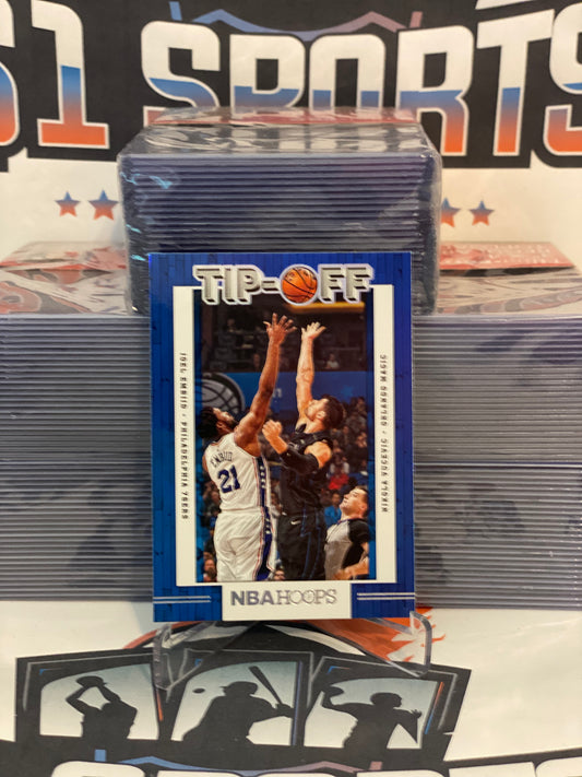 2019 NBA Hoops (Tipoff) Joel Embiid & Nikola Vucevic #9