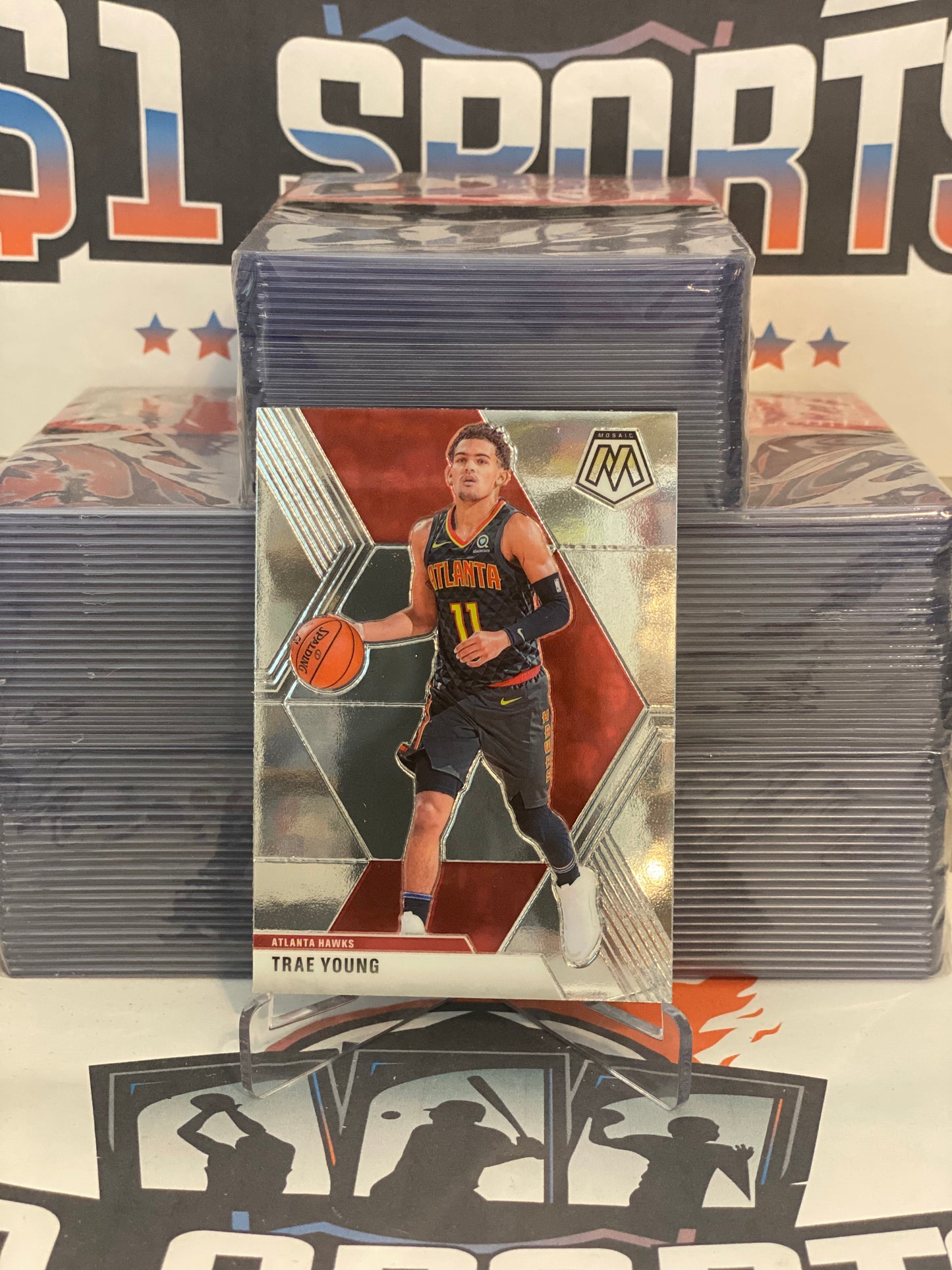 2019 Panini Mosaic Trae Young #182