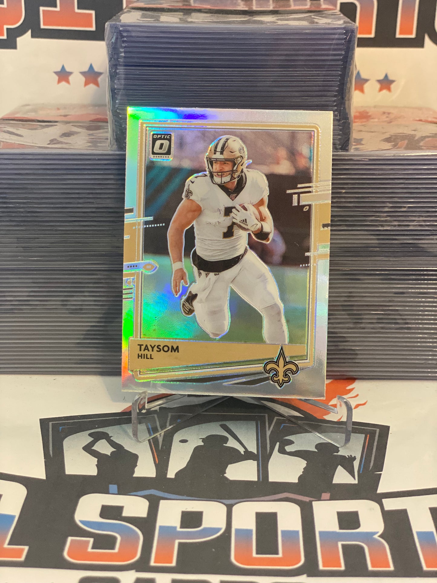2020 Donruss Optic (Holo Prizm) Taysom Hill #72