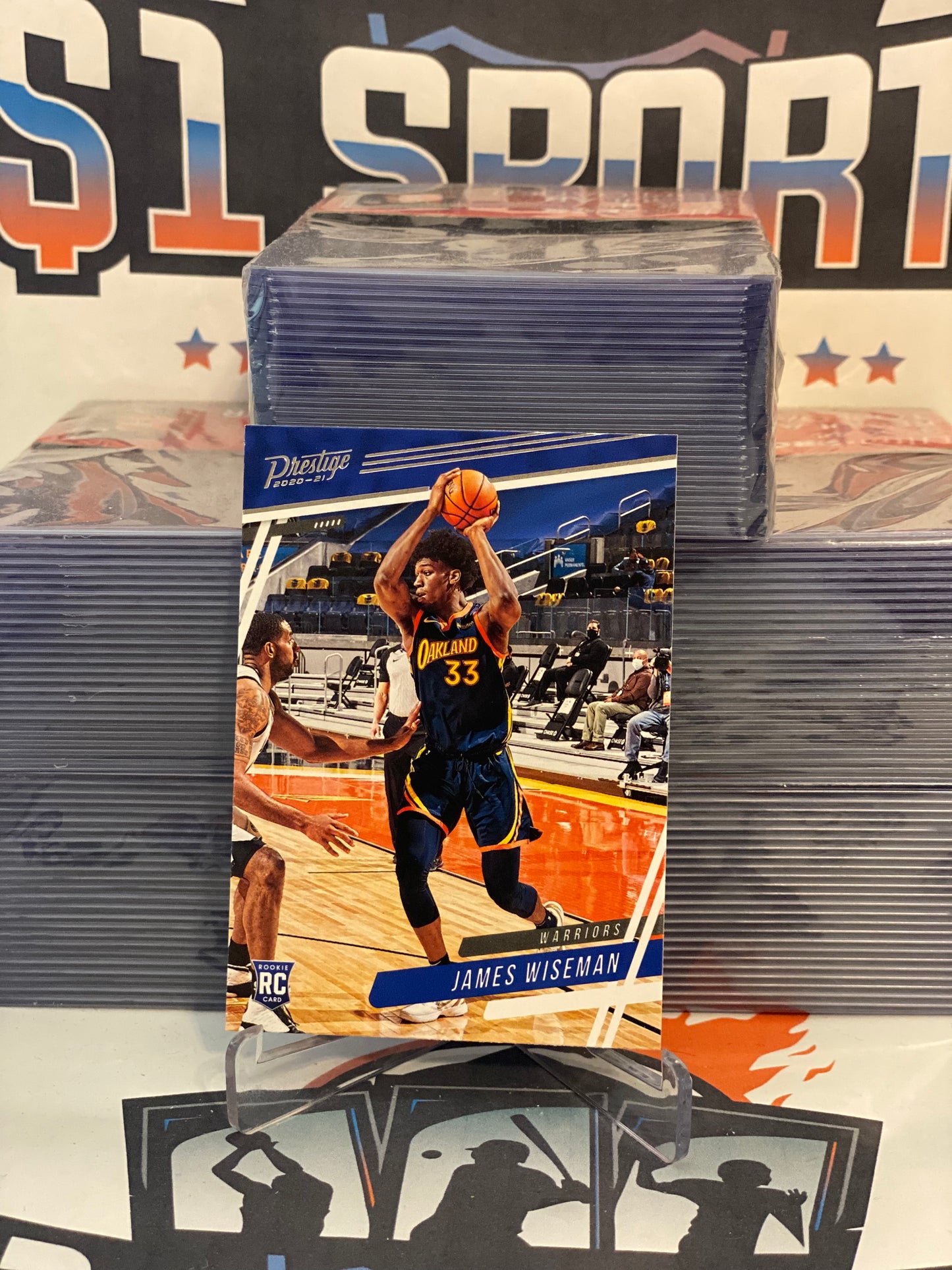 2020 Panini Chronicles (Prestige) James Wiseman Rookie #52