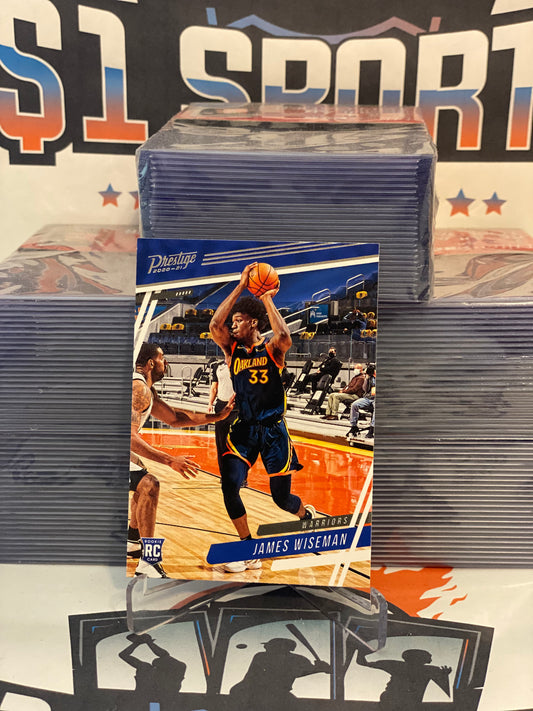 2020 Panini Chronicles (Prestige) James Wiseman Rookie #52
