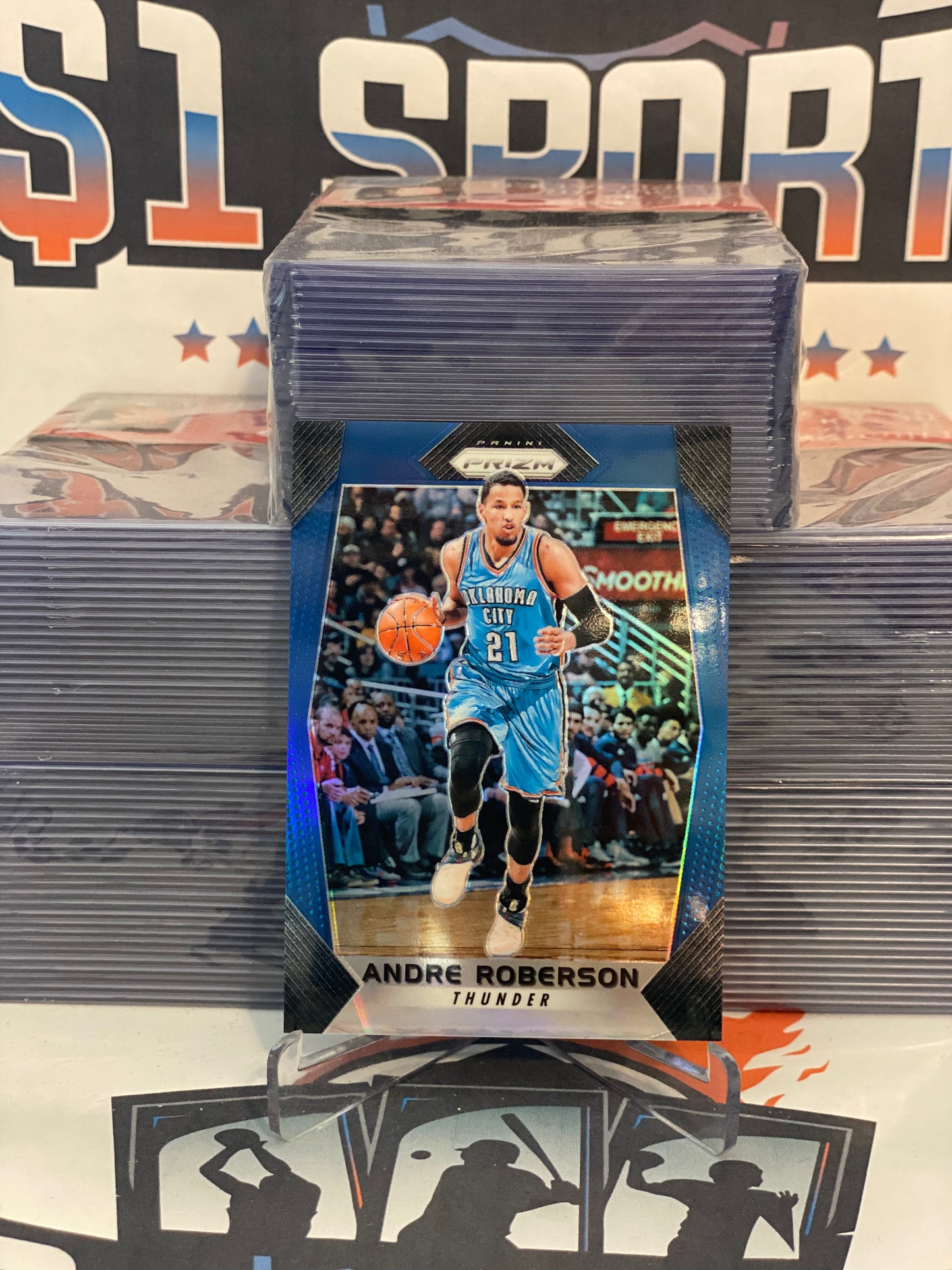 2017 Panini Prizm (Blue 068/199) Andre Robertson #268