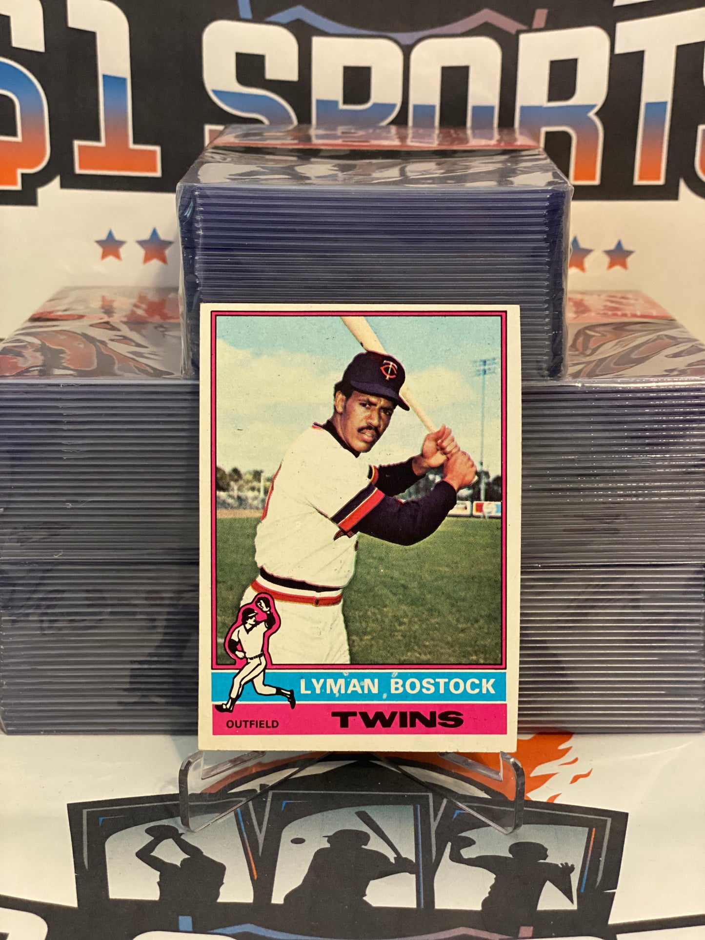 1976 Topps Lyman Bostock #263