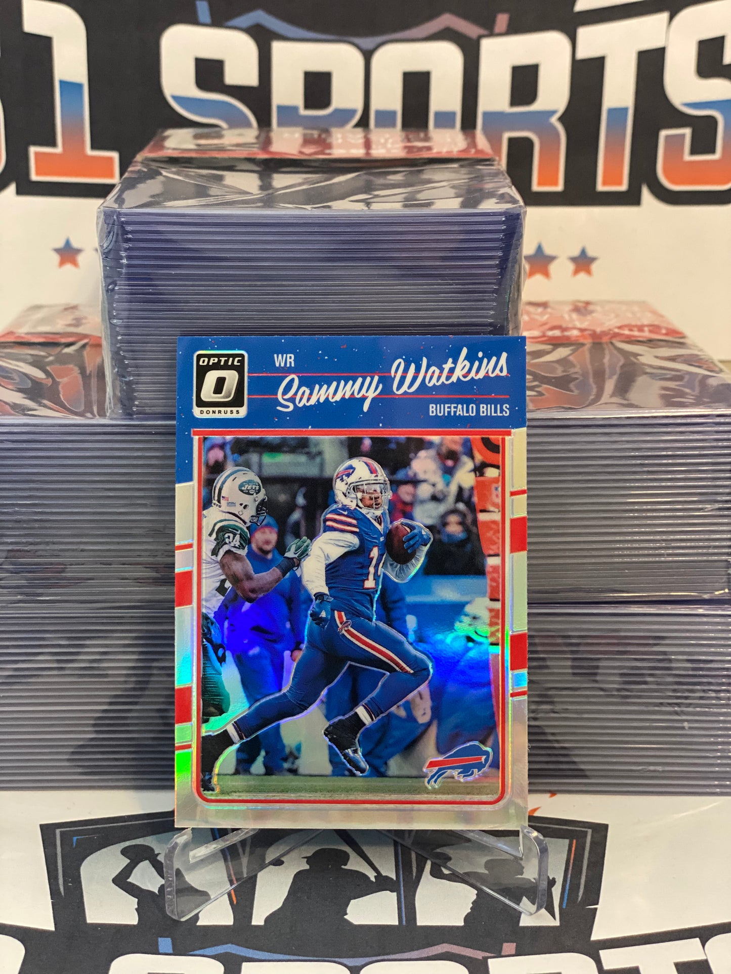 2016 Donruss Optic (Holo Prizm) Sammy Watkins #12