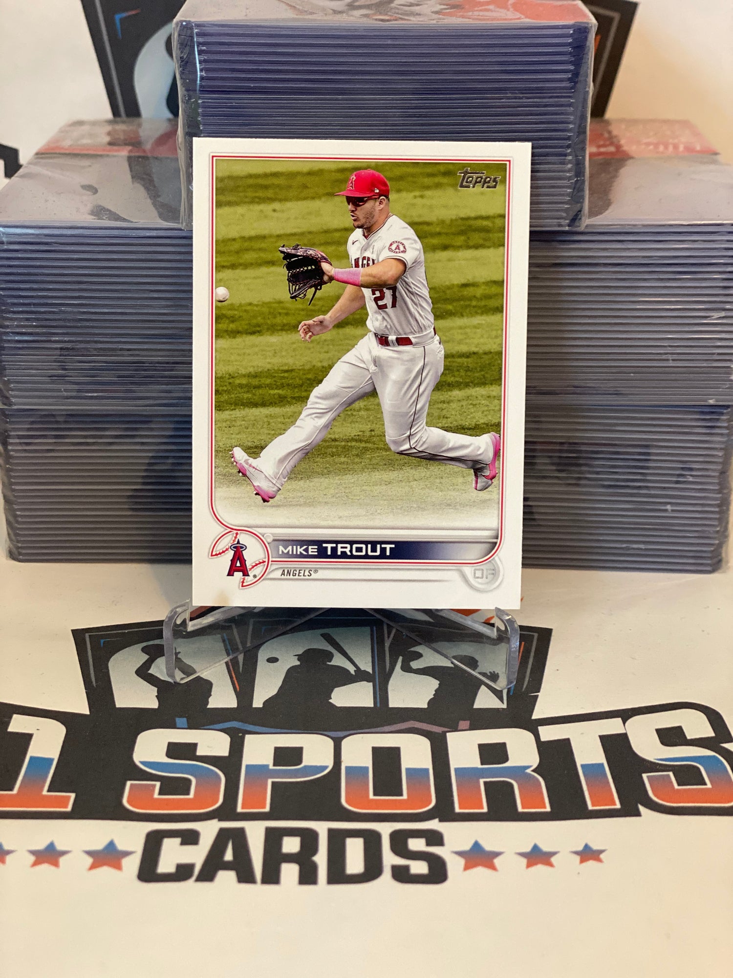 2022 Topps Mike Trout #27