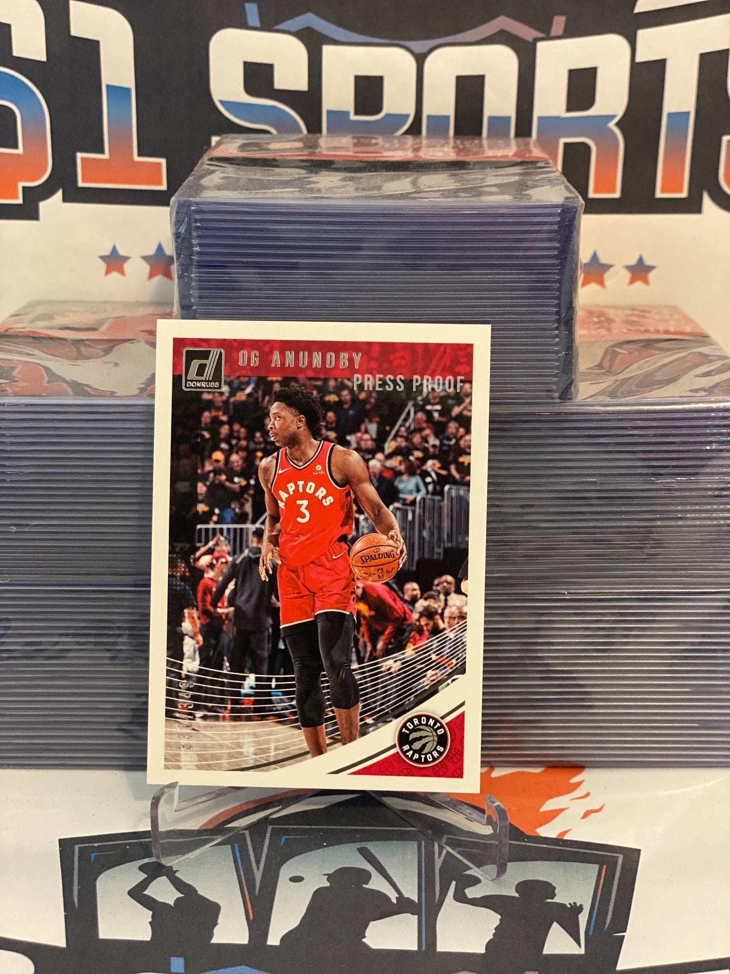 2018 Donruss (Press Proof 338/349) OG Anunoby #23