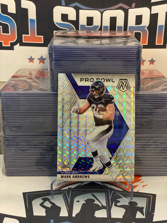 2020 Panini Mosaic (Mosaic Prizm, Pro Bowl) Mark Andrews #256