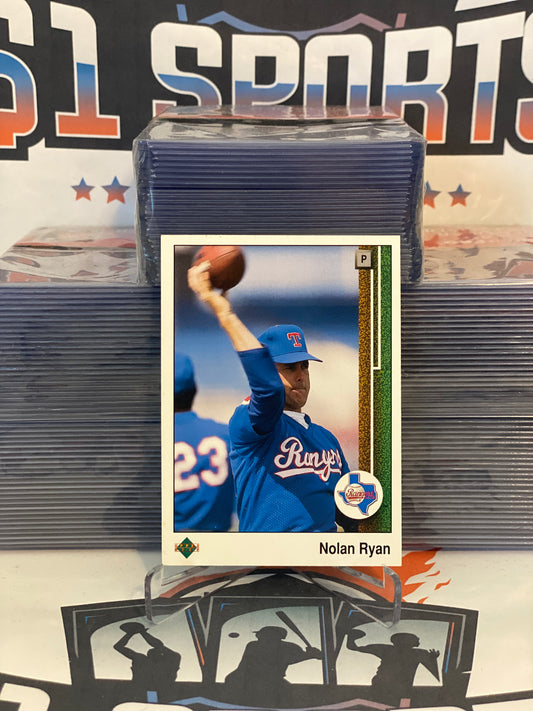 1989 Upper Deck (Throwing Football) Nolan Ryan #774