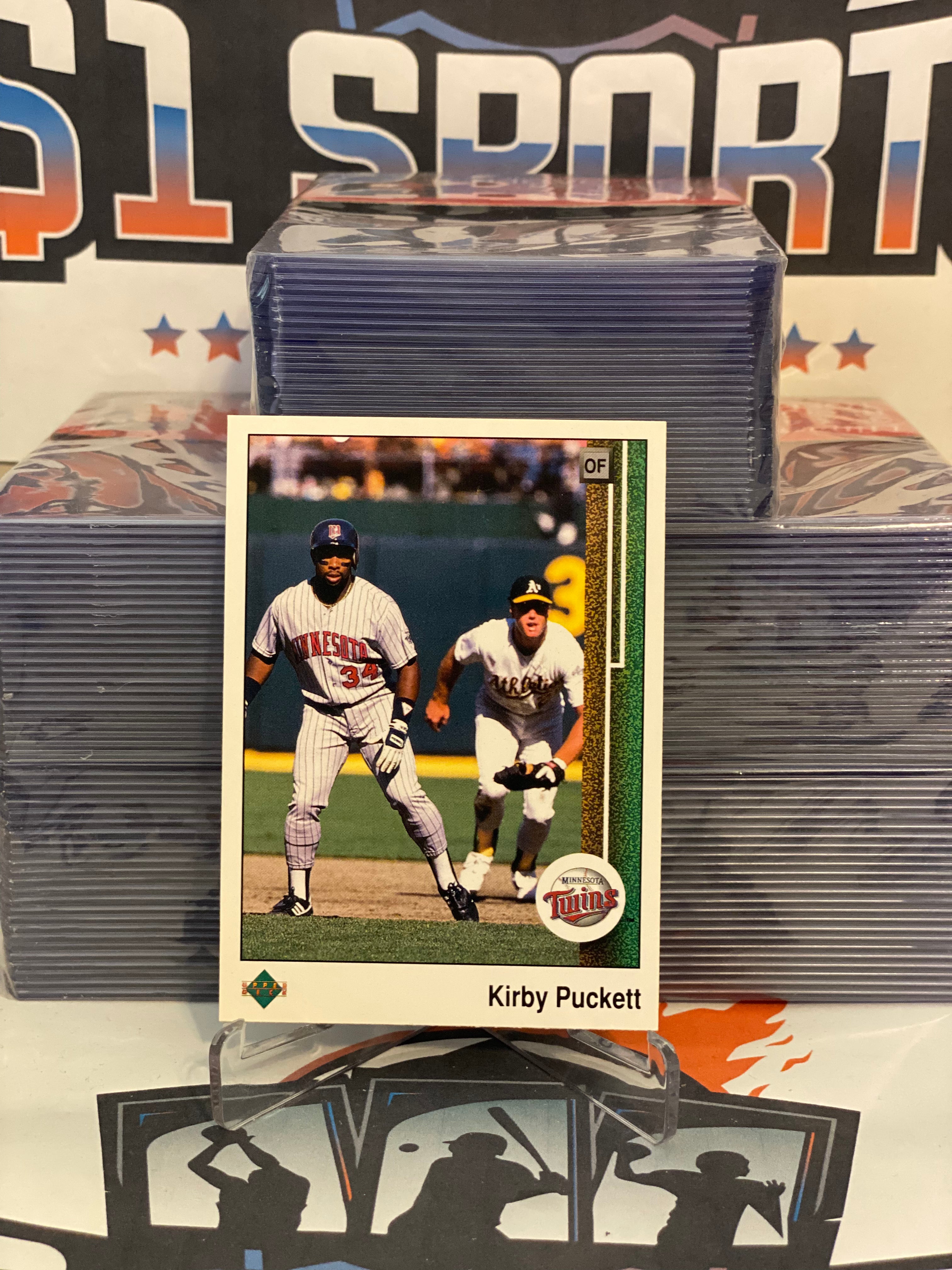 1989 Fleer Baseball Card Bert Blyleven Minnesota Twins #105