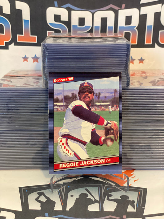 1986 Donruss Reggie Jackson #377