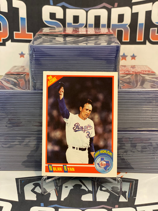1990 Score (Highlights) Nolan Ryan #696
