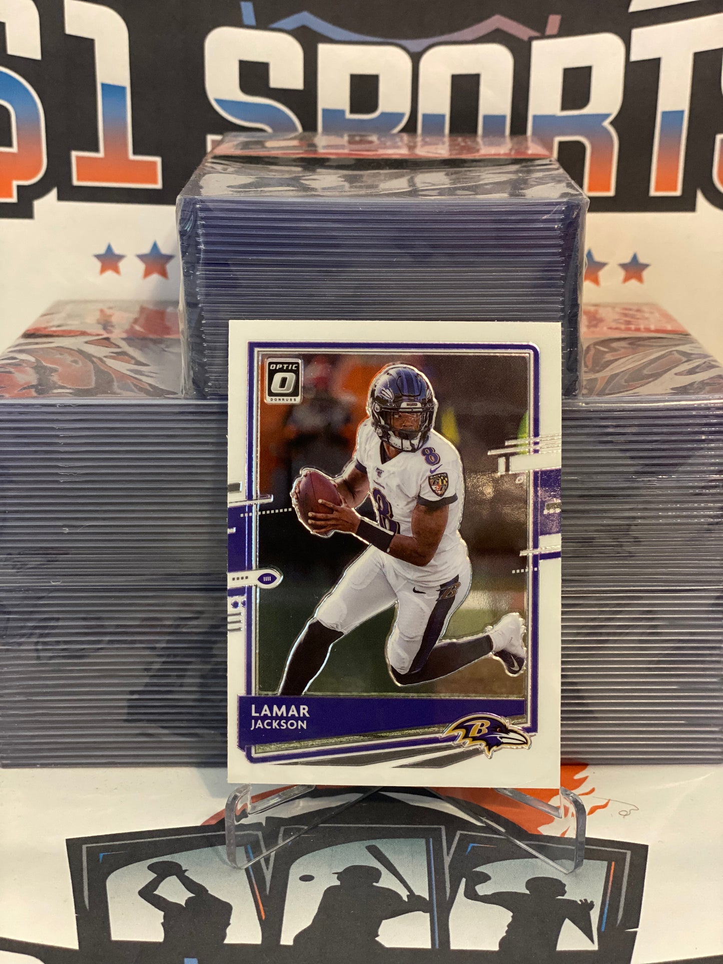2020 Donruss Optic Lamar Jackson #11