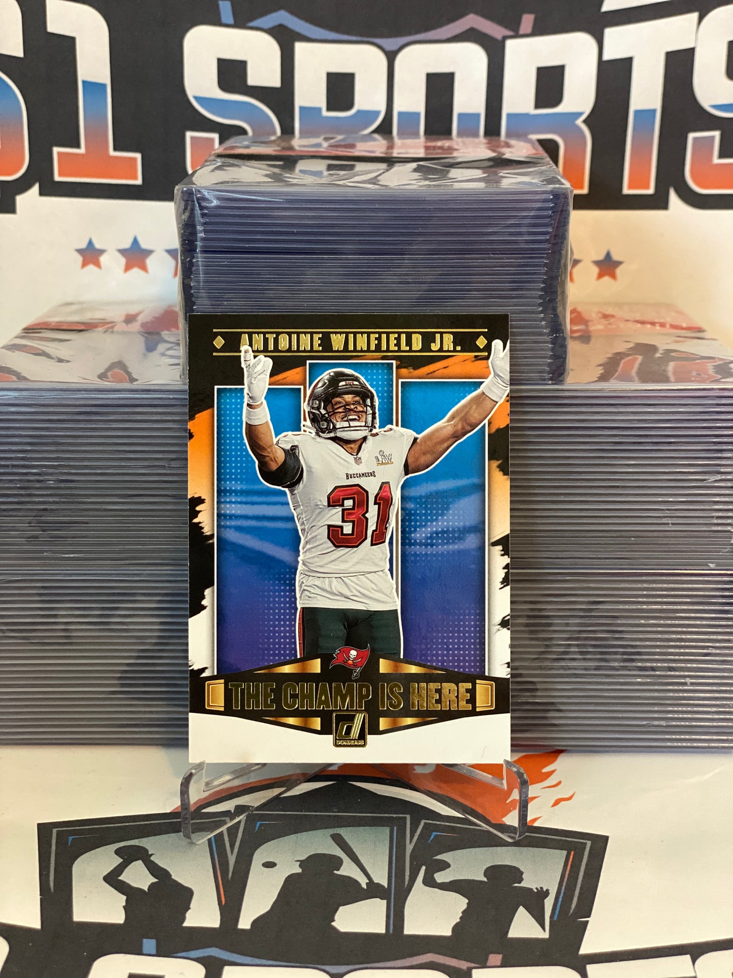 2021 Donruss (The Champ is Here) Antoine Winfield Jr. #CIH-13