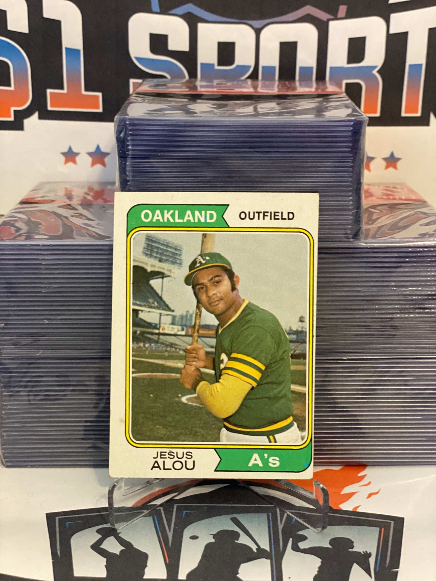 1974 Topps Jesus Alou #654