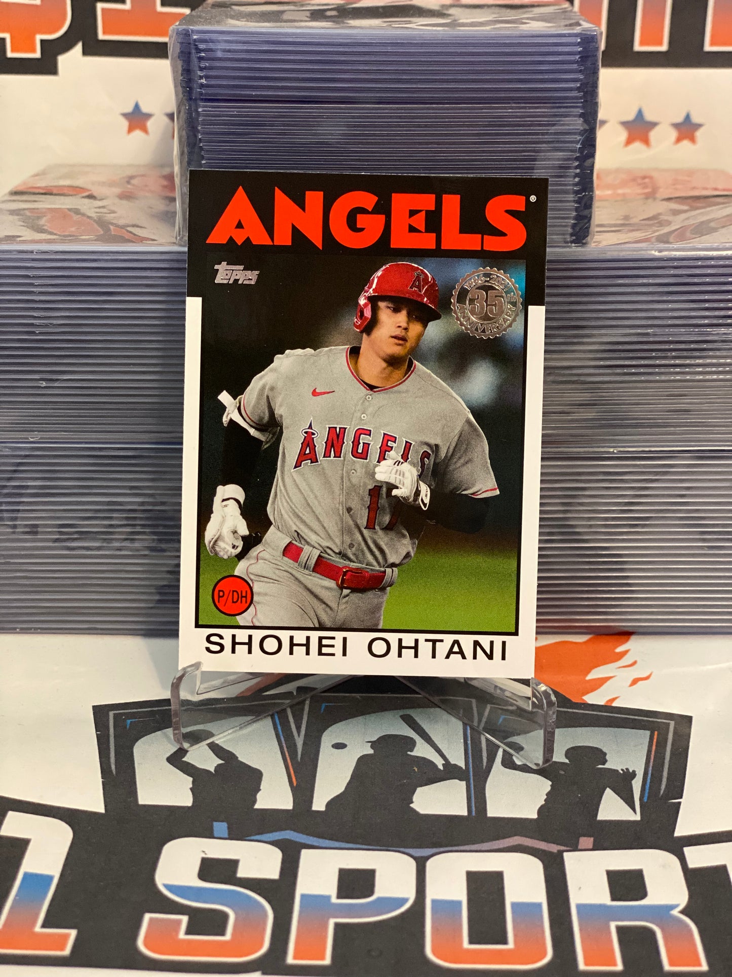 2021 Topps (1986 Redux) Shohei Ohtani #86B-22