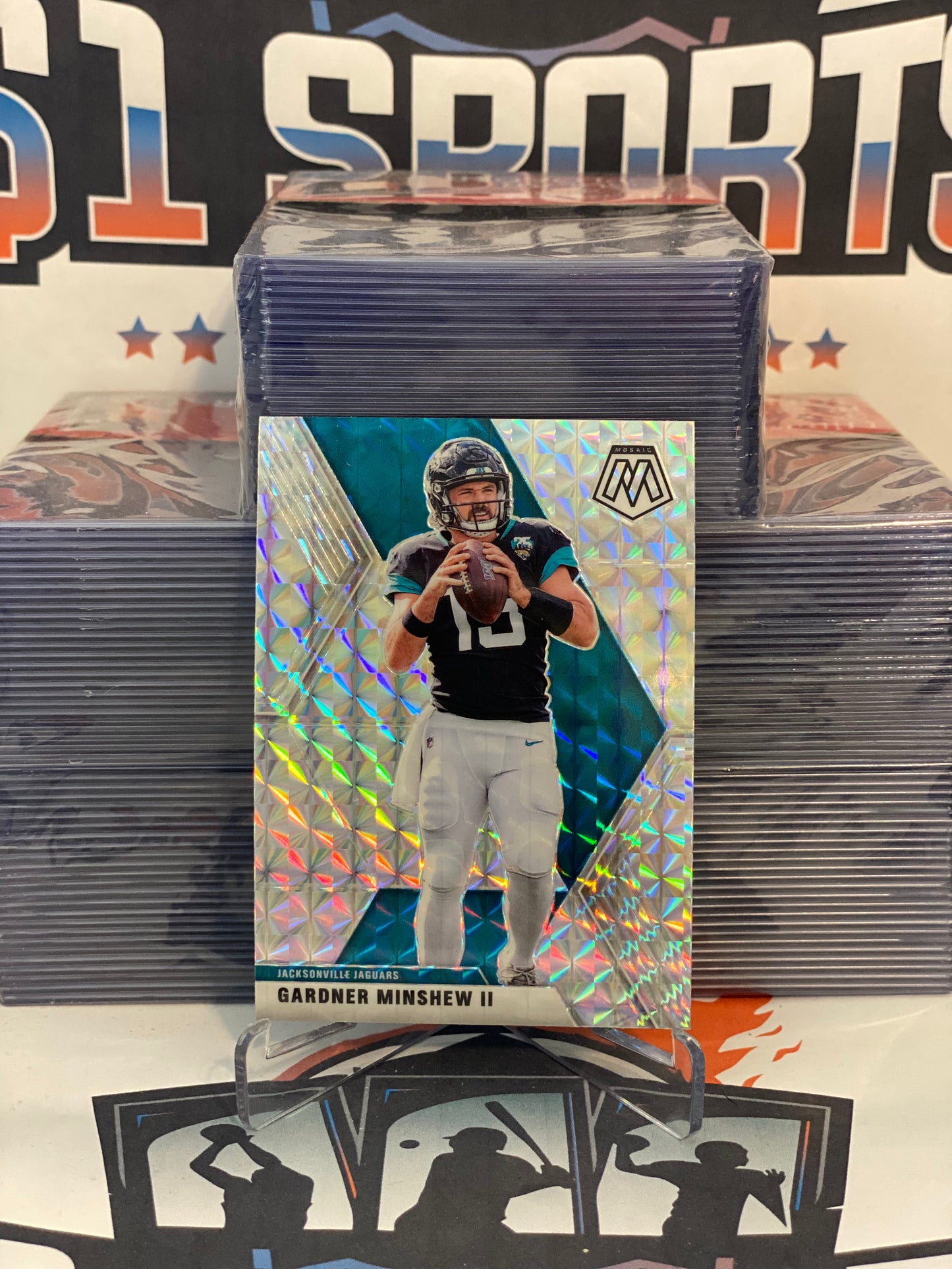 2020 Panini Mosaic (Mosaic Prizm) Gardner Minshew II #97