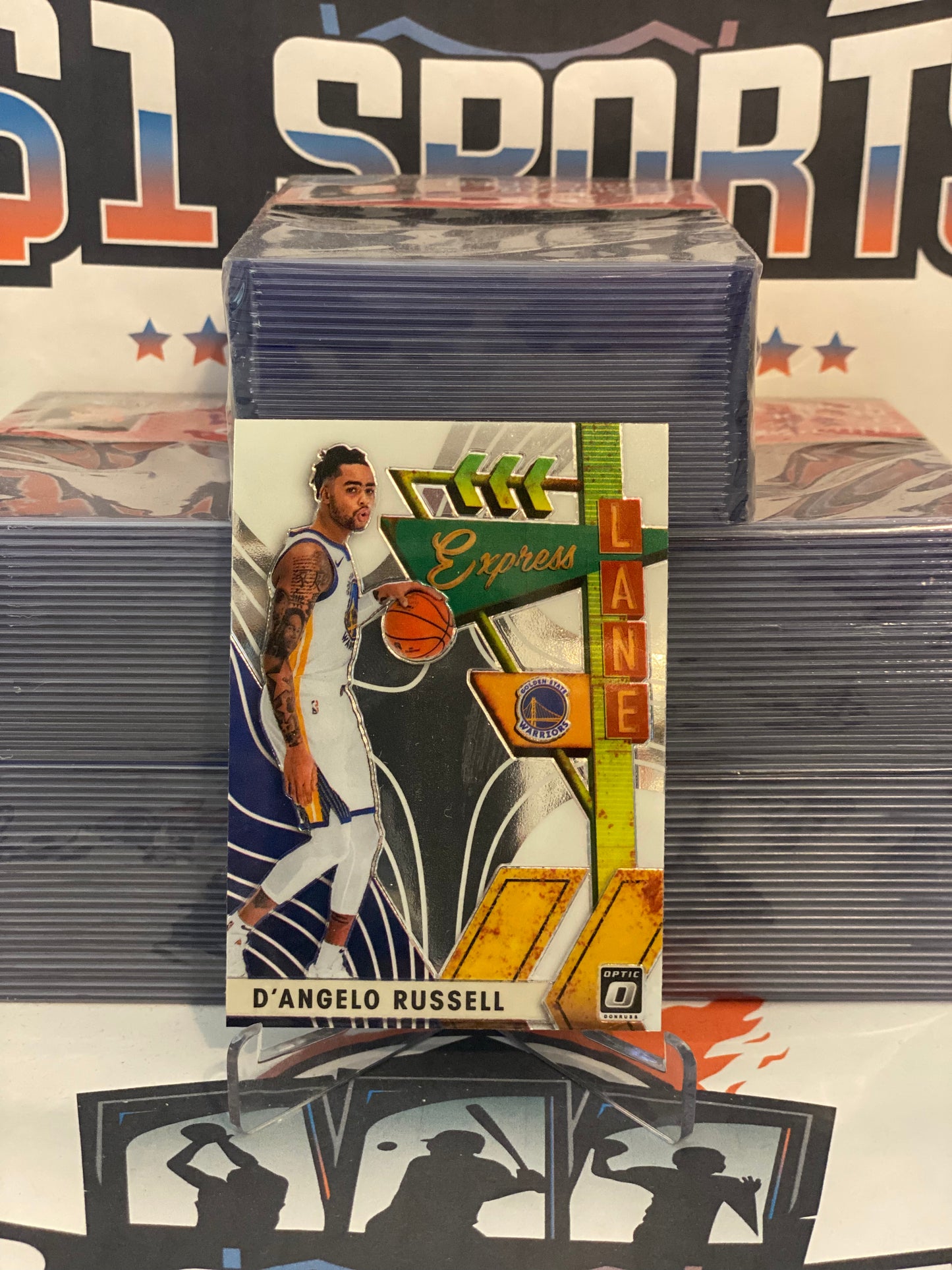 2019 Donruss Optic (Express Lane) D'Angelo Russell #21