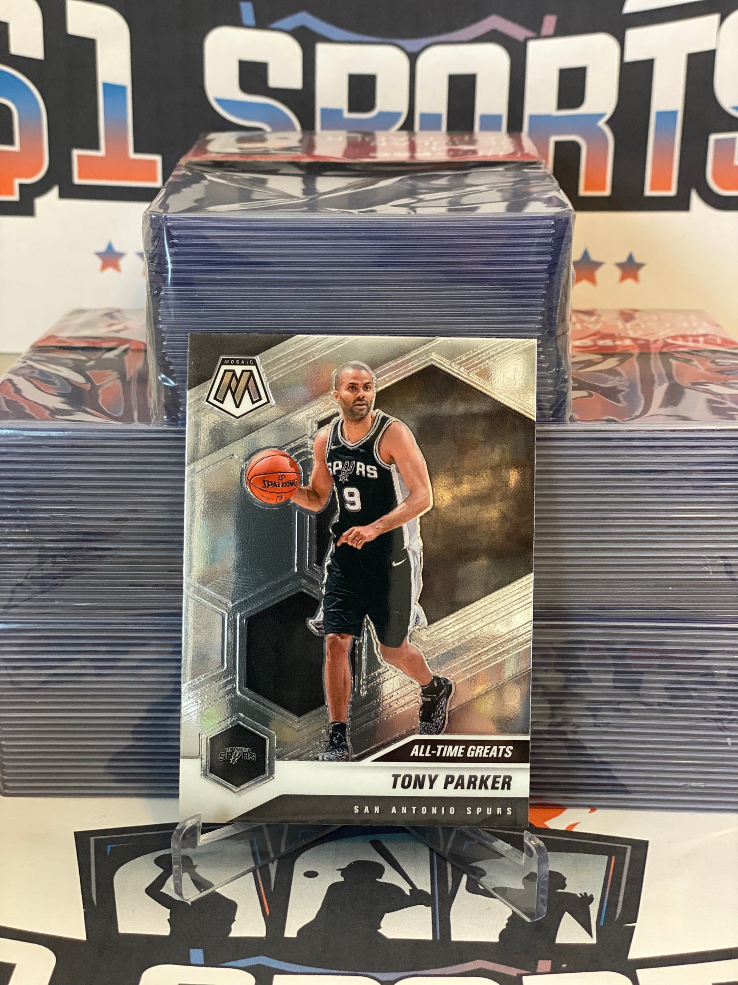 2020 Panini Mosaic (All-Time Greats) Tony Parker #282
