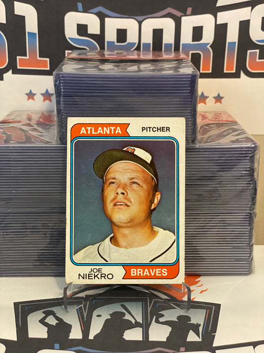 1974 Topps Joe Niekro #504
