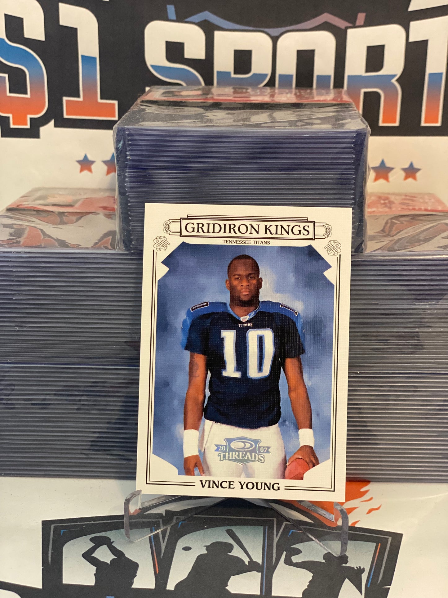 2007 Donruss Playoff (Gridiron Kings 090/250) Vince Young #PGK-45