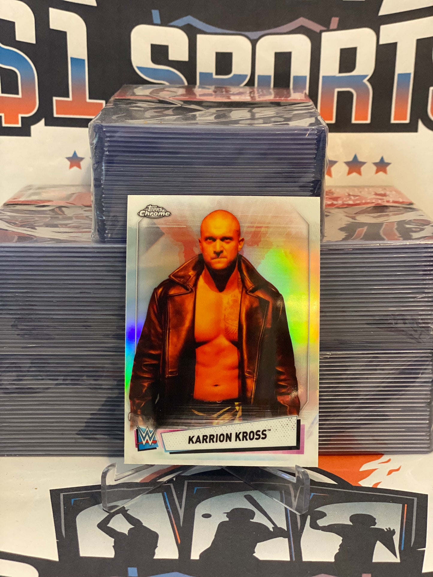 2021 Topps Chrome WWE (Refractor) Karrion Kross #86