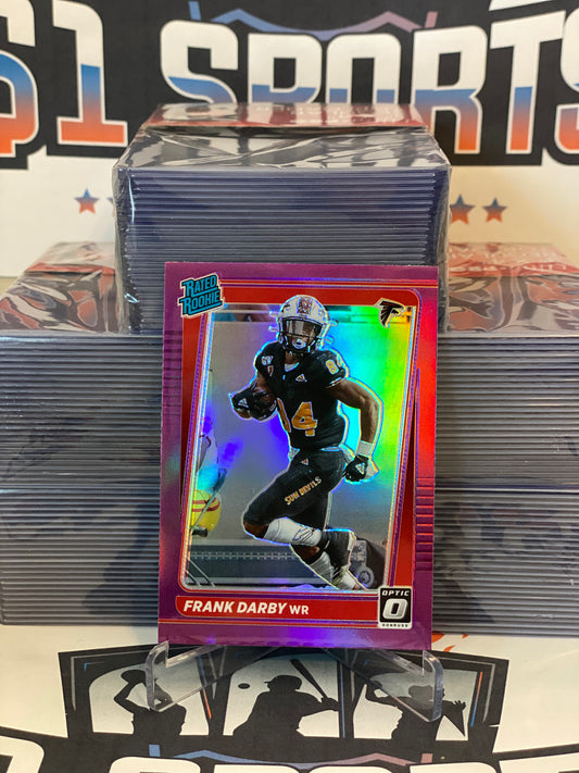 2021 Donruss Optic (Pink, Rated Rookie) Frank Darby #P-311