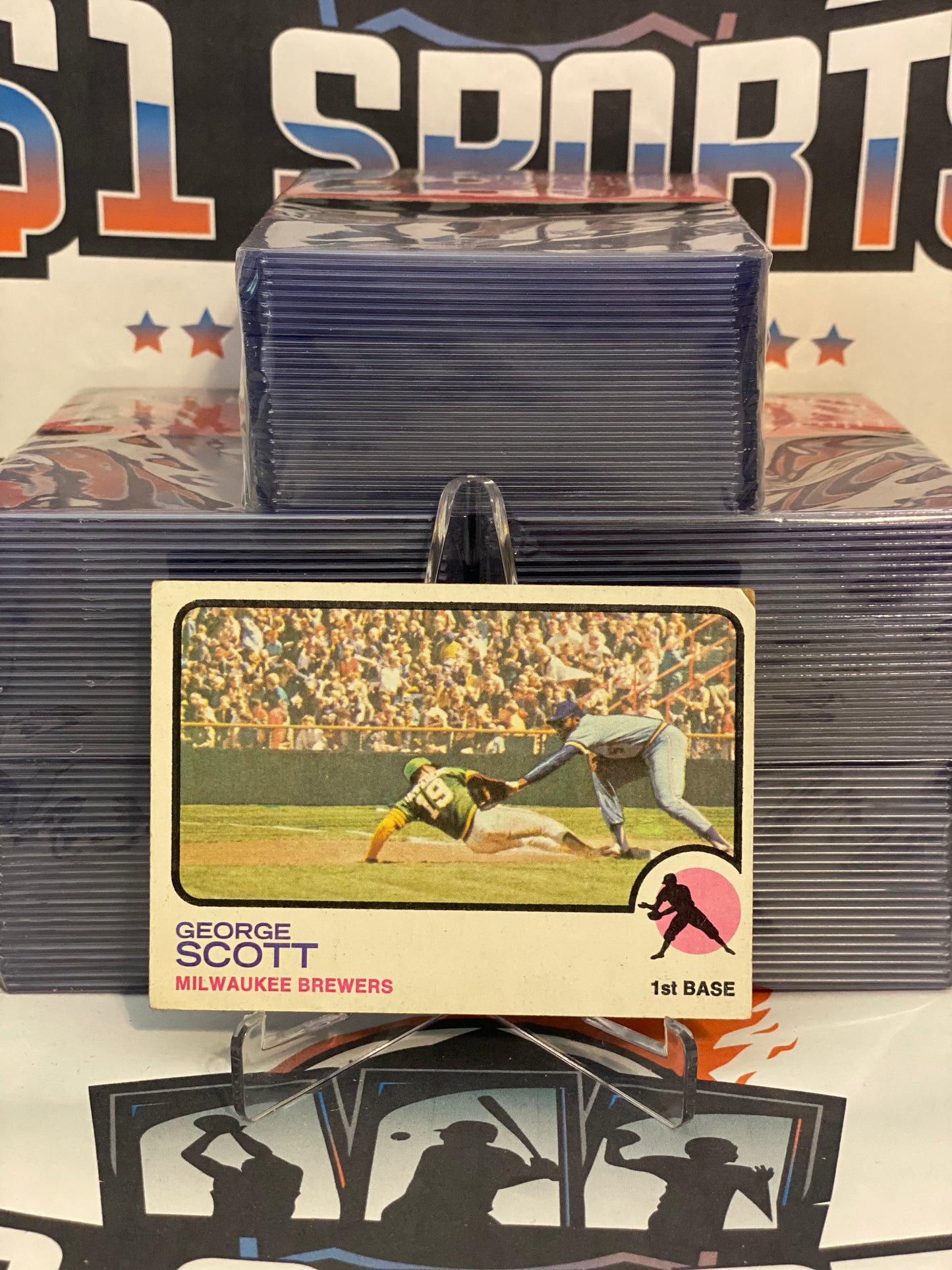 1973 Topps George Scott #263