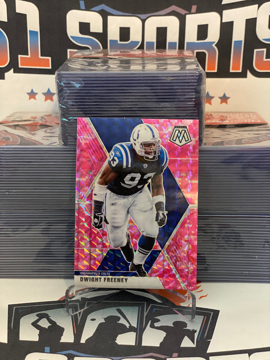 2020 Panini Mosaic (Pink Camo Prizm) Dwight Freeney #94