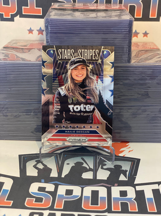 2020 Panini Prizm NASCAR (Stars & Stripes) Hailie Deegan #SS6