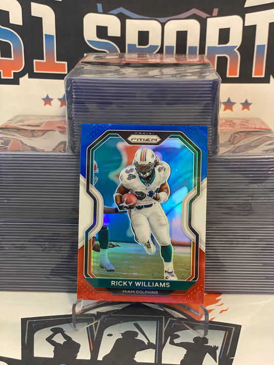 2020 Panini Prizm (Red White Blue Prizm) Ricky Williams #17