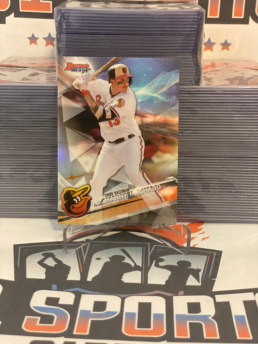 2017 Bowman's Best (Refractor) Manny Machado #8