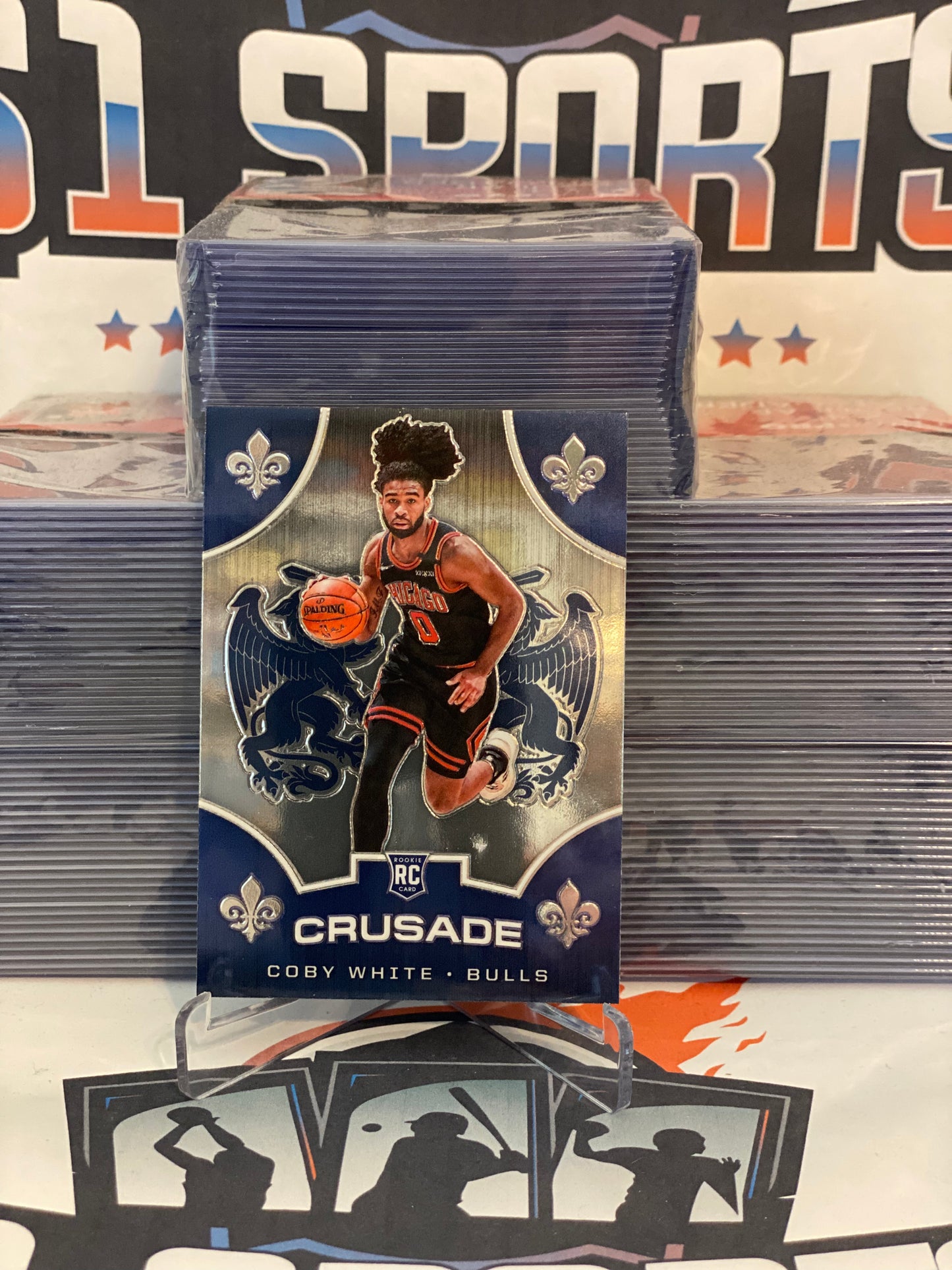 2019 Panini Chronicles (Crusade) Coby White Rookie #543