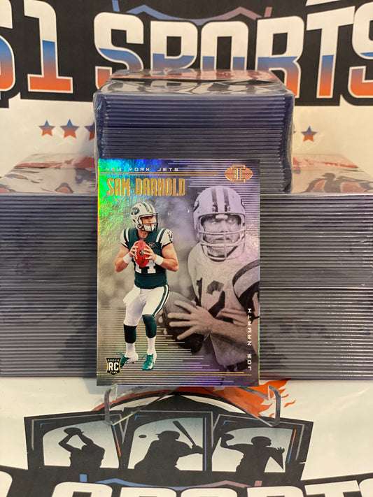 2018 Panini Illusions (w/ Joe Namath) Sam Darnold Rookie #37