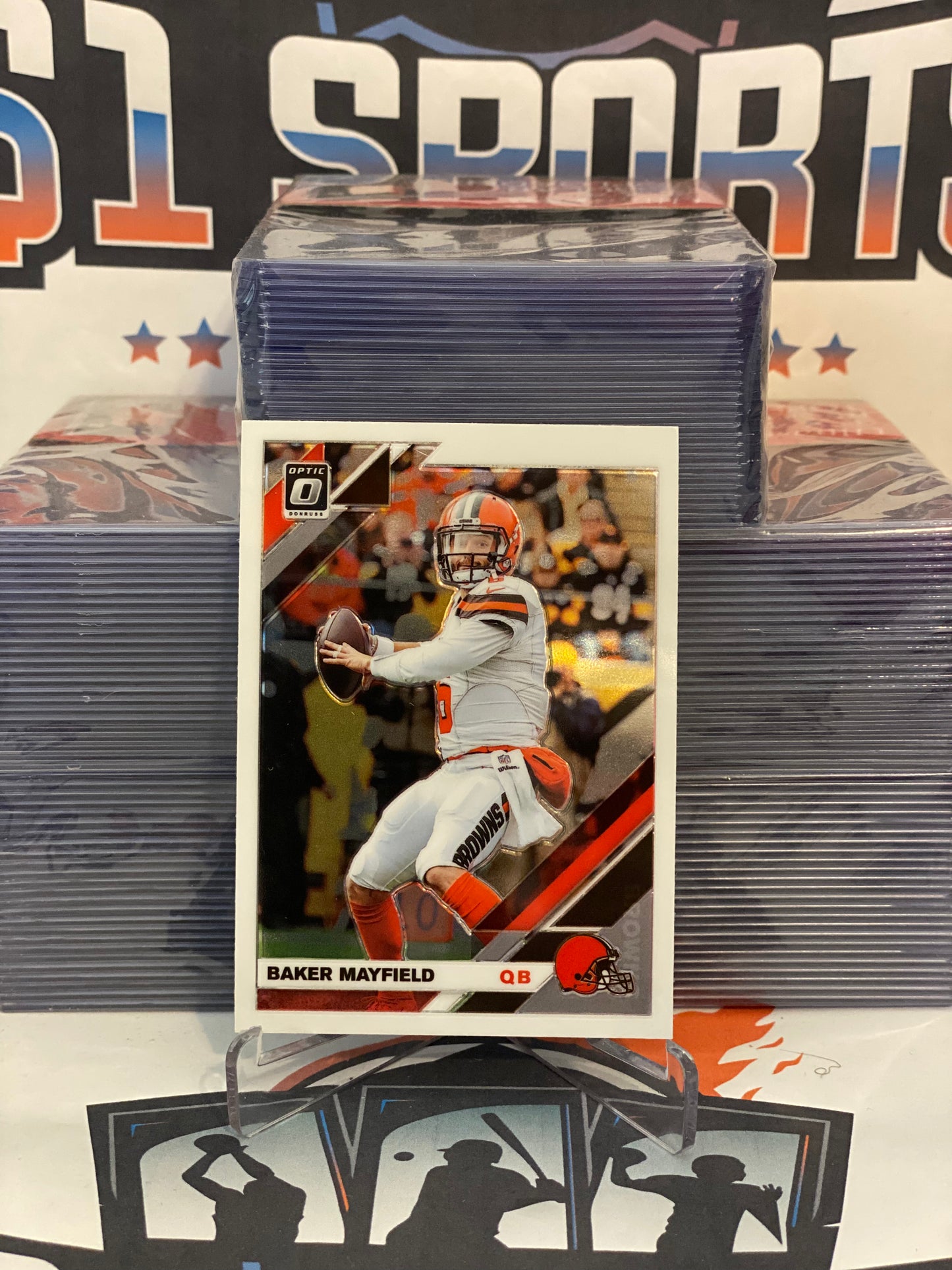 2019 Donruss Optic (2nd Year) Baker Mayfield #24