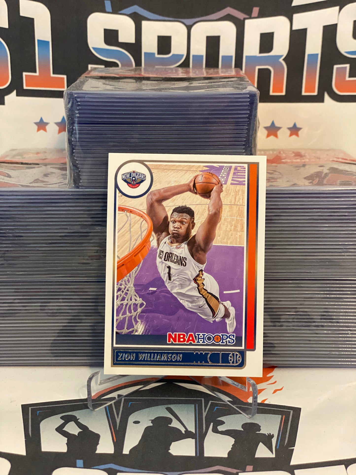 2021 NBA Hoops Zion Williamson #84