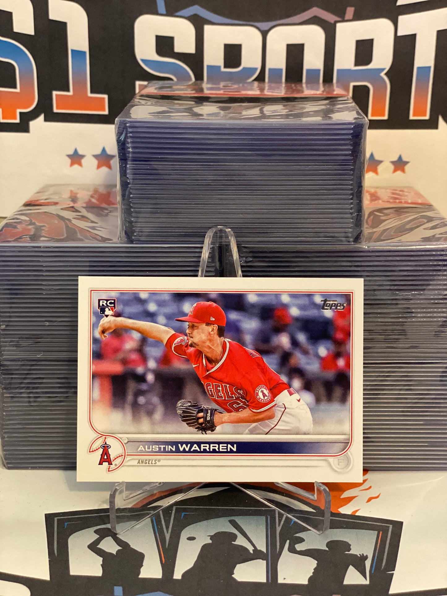 2022 Topps Austin Warren Rookie #495