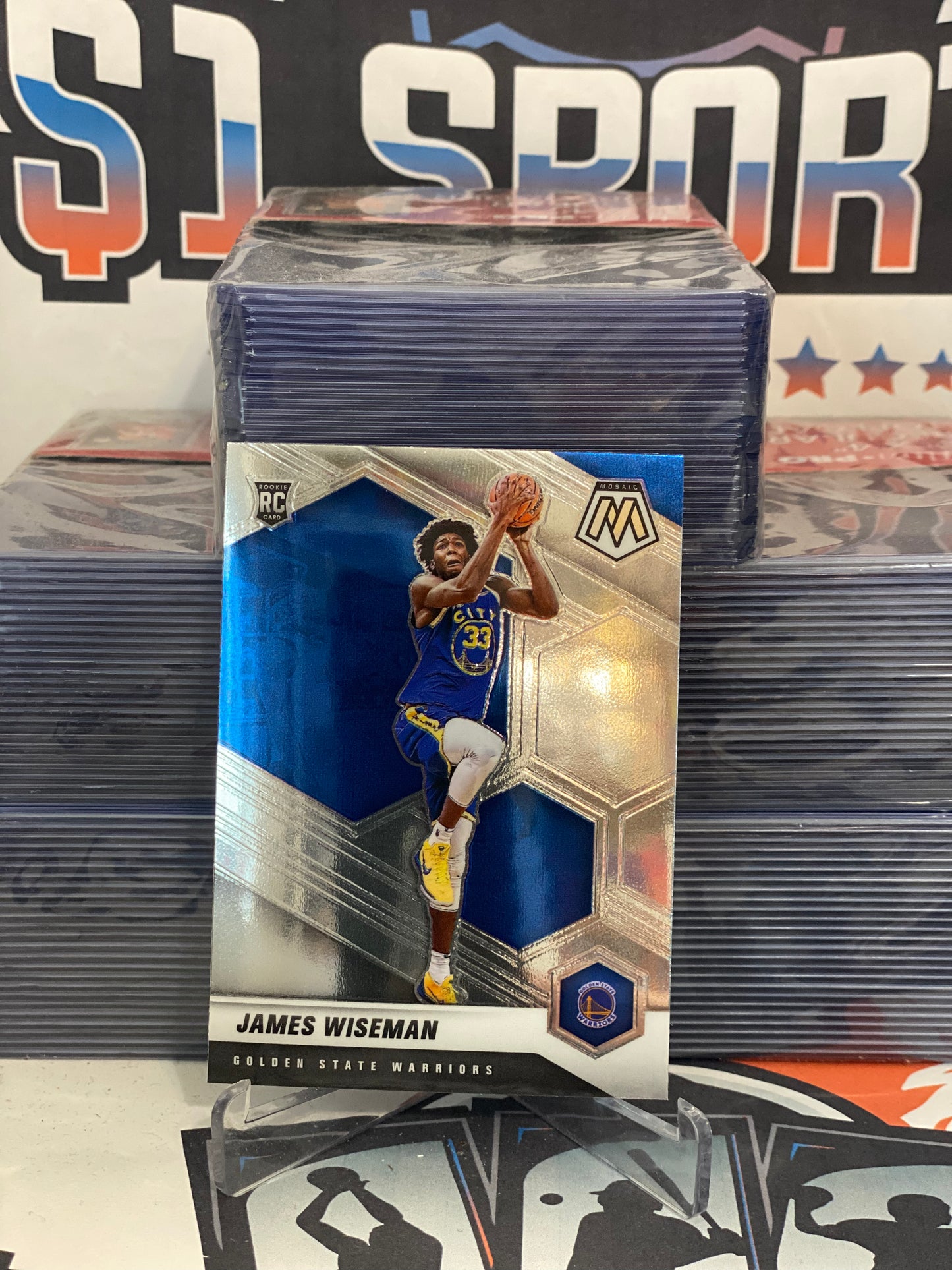 2020 Panini Mosaic James Wiseman Rookie #205