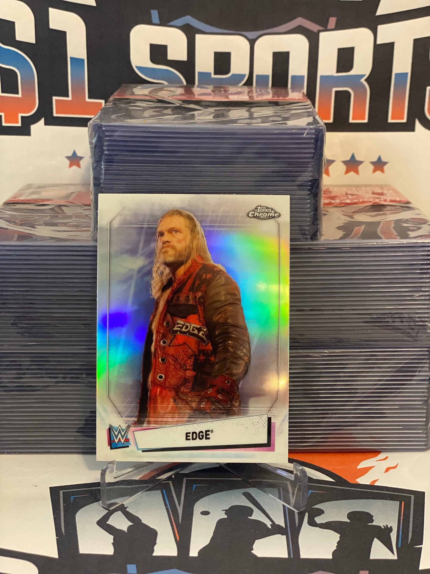 2021 Topps Chrome WWE (Refractor) Edge #19