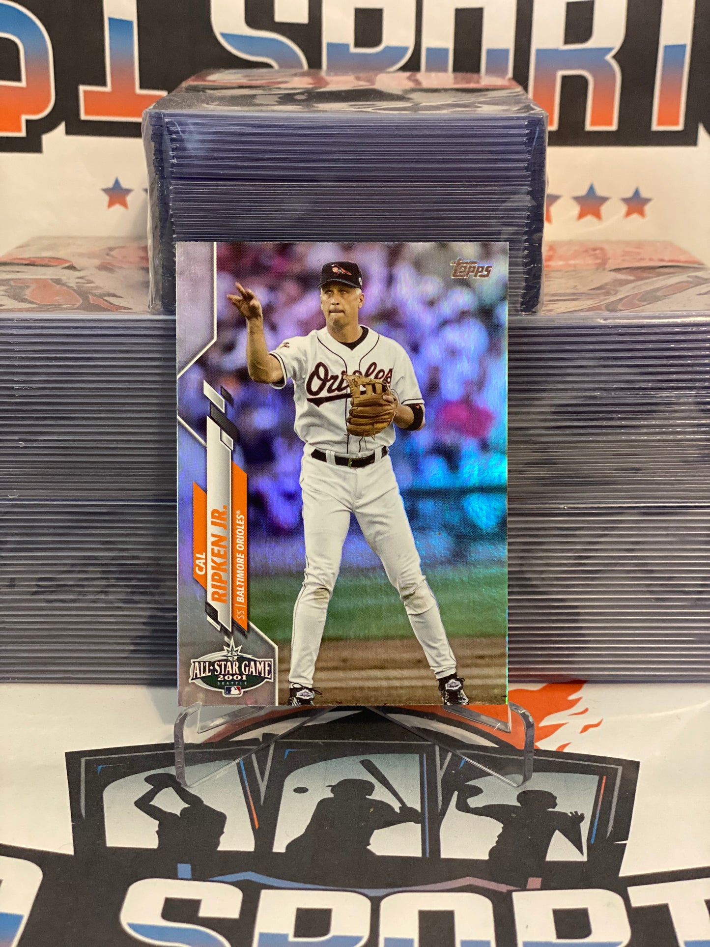 2020 Topps Update (Rainbow, 2001 MLB All-Star Game) Cal Ripken Jr. #U-209