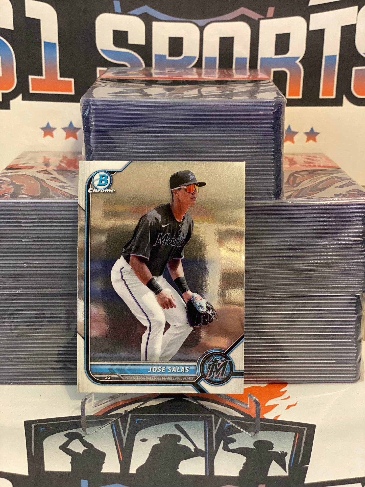 2022 Bowman Chrome Prospects Jose Salas #BCP-30
