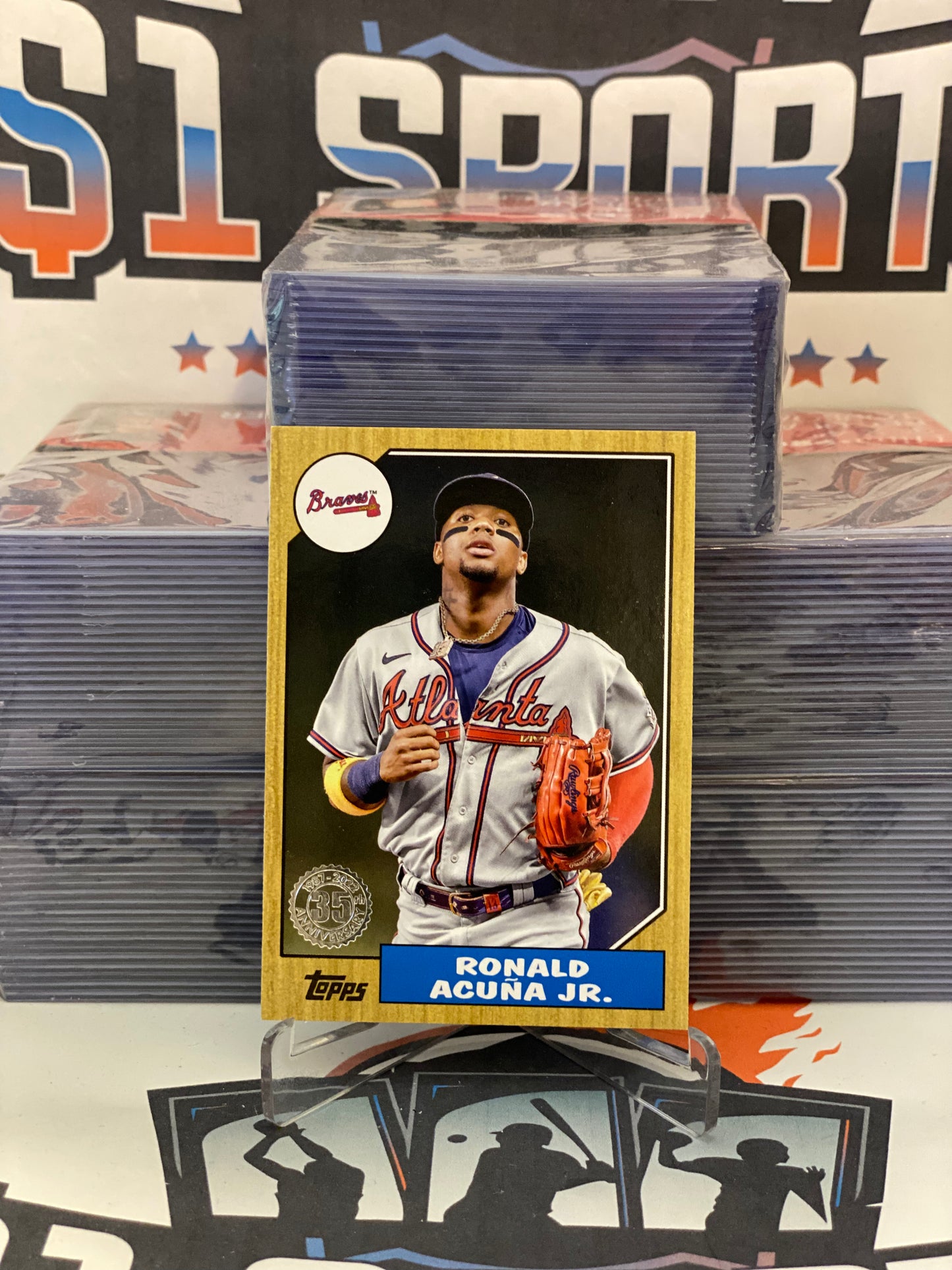 2022 Topps (1987 Redux) Ronald Acuna Jr. #87TB-7